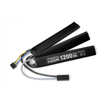 【メール便】 G-FORCE　ジーフォース　Noir LiPo 11.1V 1200mAh カスタムガン用 サドルパック GFG905【お寄せ品、返品キャンセル不可。欠品終売時連絡あり】