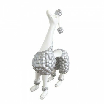 楽天市場】プードルの置物 大 Lサイズ(sz-191) ピンク プードル