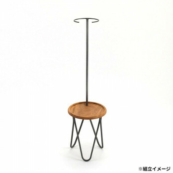 【メーカー直送（大型）】志成販売 スタンドが付いた花台 423795【お寄せ品、返品キャンセル不可。欠品終売時連絡あり】
