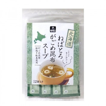 【直送品】山小　小林食品 北海道ねばとろがごめ昆布スープ 12袋入 20個セット【お寄せ品、返品キャンセル不可。欠品終売時連絡あり】｜ヘルシー救急ＢＯＸ