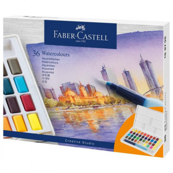 【メール便】 フェリッティ ウォーターカラーパレット 36色セット FC169736【お寄せ品、返品キャンセル不可。欠品終売時連絡あり】