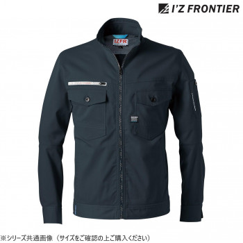 アイズフロンティア ストレッチオックスワークジャケット 04 チャコールグレー LL 3150【お寄せ品、返品キャンセル不可。欠品終売時連絡あり】