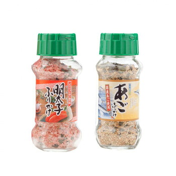 【直送品】みなり 明太子ふりかけ 85g・あごふりかけ 85g 各15個セット【お寄せ品、返品キャンセル不可。欠品終売時連絡あり】|ヘルシー救急BOX