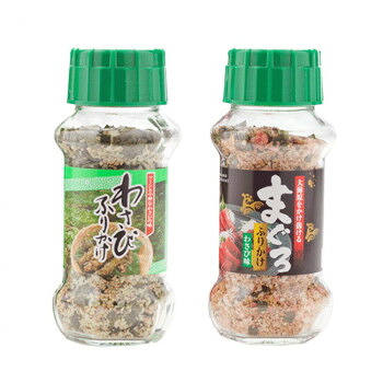 【直送品】みなり わさびふりかけ 85g・まぐろふりかけ 85g 各15個セット【お寄せ品、返品キャンセル不可。欠品終売時連絡あり】|ヘルシー救急BOX