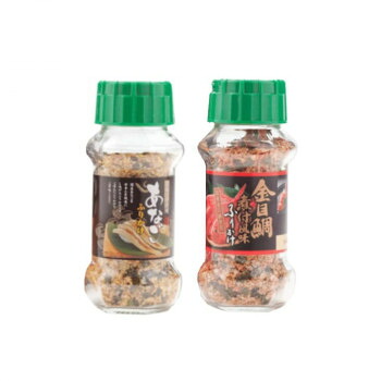 【直送品】みなり あなごふりかけ 80g・金目鯛煮付風味ふりかけ 80g 各15個セット【お寄せ品、返品キャンセル不可。欠品終売時連絡あり】|ヘルシー救急BOX