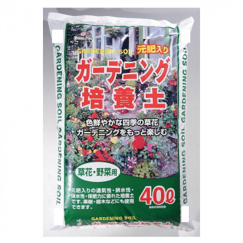 【メーカー直送（大型）】グリーンプラン ガーデニング培養土 40L【お寄せ品、返品キャンセル不可。欠品終売時連絡あり】