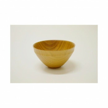 茶道具　茶椀 天目形 欅 ナチュラル　【お寄せ品、返品キャンセル不可。欠品終売時連絡あり】