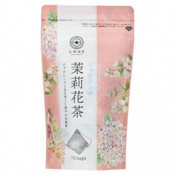 【直送品】久順銘茶　1杯用ティーバッグ　中国茶 茉莉花茶　ジャスミン茶 (2g&times;10P)　12個セット 649【お寄せ品、返品キャンセル不可。欠品終売時連絡あり】｜ヘルシー救急ＢＯＸ