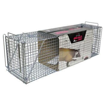 【直送品】栄ヒルズ ハクビシン・アライグマ・キツネ・アナグマ用取り押さえる器 D type No.404 AG-4【お寄せ品、返品とり止める不可。欠品終売時申しつたえるあり】