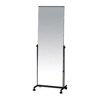 【直送品】弘益(KOEKI) UTILITY スタンドミラー 幅500mm ブラック P1126TSBK【お寄せ品、返品キャンセル不可。欠品終売時連絡あり】｜ヘルシー救急ＢＯＸ