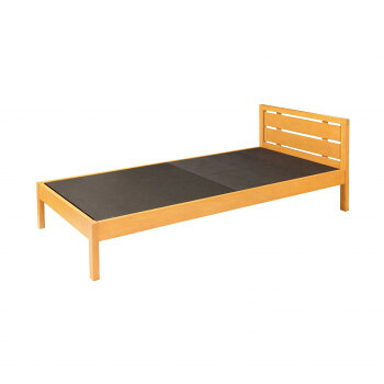 【直送品】弘益(KOEKI) UTILITY 木製ベッド ナチュラル WBDV02NA【お寄せ品、返品キャンセル不可。欠品終売時連絡あり】｜ヘルシー救急ＢＯＸ