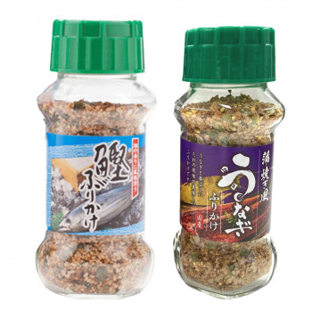 【直送品】みなり 鰹ふりかけ 80g・国産うなぎふりかけ 75g 各15個セット【お寄せ品、返品キャンセル不可。欠品終売時連絡あり】|ヘルシー救急BOX