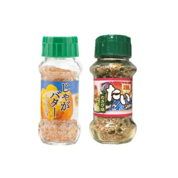 【直送品】みなり じゃがバターふりかけ 65g・たいふりかけ 85g 各15個セット【お寄せ品、返品キャンセル不可。欠品終売時連絡あり】|ヘルシー救急BOX