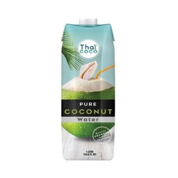 【直送品】タイココ　100％ ココナッツウォーター1000ml 　12個セット【お寄せ品、返品キャンセル不可。欠品終売時連絡あり】
