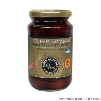 【直送品】そらみつ カラマタオリーブ PDO 370瓶 200g 12個【お寄せ品、返品キャンセル不可。欠品終売時連絡あり】
