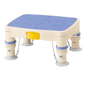 【メーカー直送（大型）】アロン化成 高さ調節付浴槽台R(滑り止めシート) ブルー 536481 401314【お寄せ品、返品キャンセル不可。欠品終売時連絡あり】
