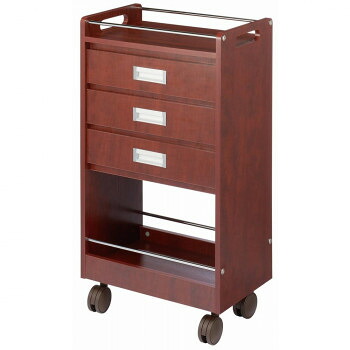 【直送品】ワームス 抽き出し手押し車 C-342 さくら色白木 13422【お寄せ品、返品とり止める不可。欠品終売時申しつたえるあり】