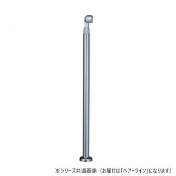 【メーカー直送（大型）】シロクマ　支柱B(ベースプレート式) ヘアーライン ABR-632B　【お寄せ品、返品キャンセル不可。欠品終売時連絡あり】