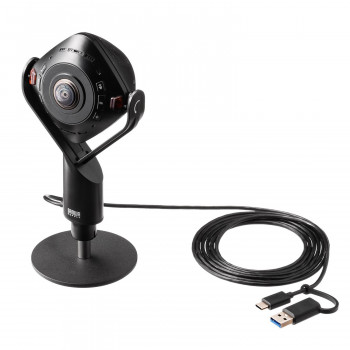 サンワサプライ スピーカー内蔵360度Webカメラ CMS-V71BK【お寄せ品、返品キャンセル不可。欠品終売時連絡あり】