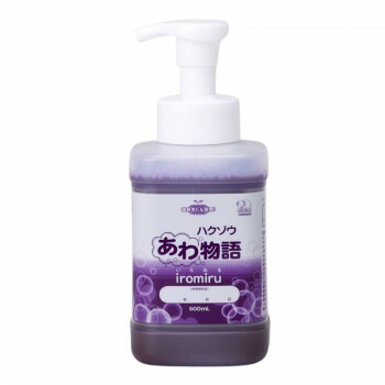 ハクゾウメディカル ハクゾウあわ物語 iromiru 500mL ポンプ付 3002004【お寄せ品、返品キャンセル不可。欠品終売時連絡あり】画像