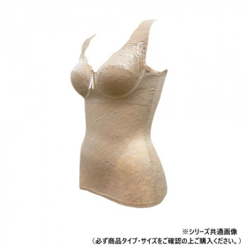 TAMURA yPuco ブルーメリアボディシェイパー グラマー ベージュ 3L-YTP25G-020-3L【お寄せ品、返品キャンセル不可。欠品終売時連絡あり】