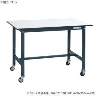【直送品】サカエ 軽量作業台SELタイプ 抗菌加工 ダークグレーキャスター付 1200×600×810mm SEL-1260PR【お寄せ品、返品キャンセル不可。欠品終売時連絡あり】|ヘルシー救急BOX