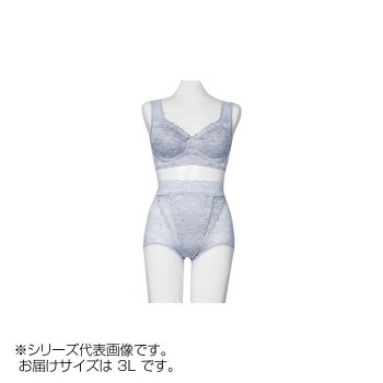TAMURA Yauco 総レース多機能ブラジャー TYA90 パウダーグレー3L-TYA90-224-3L【お寄せ品、返品キャンセル不可。欠品終売時連絡あり】