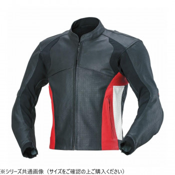 NANKAI レザージャケット RDJ-34 M ブラック/レッド【お寄せ品、返品キャンセル不可。欠品終売時連絡あり】｜ヘルシー救急ＢＯＸ 40,898円