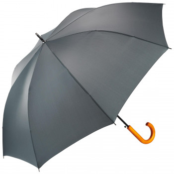 【メーカー直送（大型）】Waterfront ベーシックジャンプ木手 長傘 65cm グレー グレー U165-0904GY1-B7【お寄せ品、返品キャンセル不可。欠品終売時連絡あり】