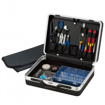 【メーカー直送（大型）】ホーザン 工具セット S-60-B【お寄せ品、返品キャンセル不可。欠品終売時連絡あり】｜ヘルシー救急ＢＯＸ