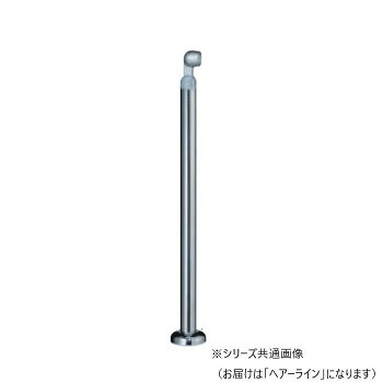 【メーカー直送（大型）】シロクマ　支柱B(ベースプレート式) ヘアーライン ABR-732B　【お寄せ品、返品キャンセル不可。欠品終売時連絡あり】