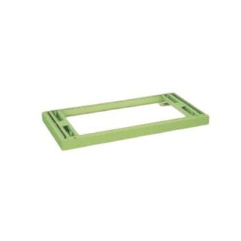 【直送品】サカエ 工具管理ユニットSK用アジャスターベース 900&times;450&times;60mm グリーン SK-BBN【お寄せ品、返品キャンセル不可。欠品終売時連絡あり】｜ヘルシー救急ＢＯＸ