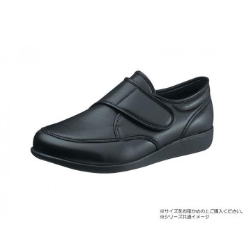 アサヒシューズ 快歩主義 M021 26cm ブラックスム－ス KS22881-SM【お寄せ品、返品キャンセル不可。欠品終売時連絡あり】