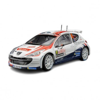 SUNSTAR B プジョー 207 S2000 11 ラリーモンテカルロ 優勝 4 B.Bouffier/X.Panseri 1/18スケール 5443【お寄せ品、返品キャンセル不可。欠品終売時連絡あり】