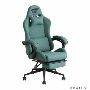 【直送品】東馬(TOHMA) SeAGA-SE ゲーミングチェア GR 緑であること 54690840【お寄せ品、返品とり止める不可。欠品終売時申しつたえるあり】