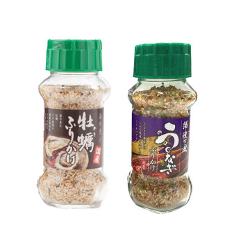 【直送品】みなり 牡蠣ふりかけ 95g・国産うなぎふりかけ 75g　各15個セット【お寄せ品、返品キャンセル不可。欠品終売時連絡あり】｜ヘルシー救急ＢＯＸ