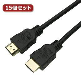【15個仕掛ける】 HORIC HDMI有線テレビ 5m 黒いこと 脂モールドタイプ HDM50-067BKX15【取り寄せ品取りやめる返品不可、銀行割引不可】