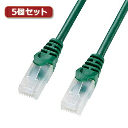 【5個仕掛ける】 サンワサプライ ツメ折れCAT5eLAN有線テレビ 天使の都市-Y5TS-20GX5【取り寄せ品取りやめる返品不可、銀行割引不可】