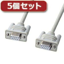 【5個仕掛ける】 サンワサプライ エコRS-232C有線テレビ(3m) KR-ECM3X5【取り寄せ品取りやめる返品不可、銀行割引不可】