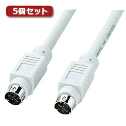 【5個仕掛ける】 サンワサプライ 印刷工有線テレビ(2m) KPU-MAC2X5【取り寄せ品とり止める返品不可、割り引き不可】