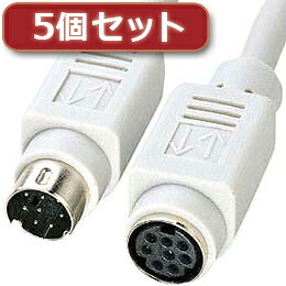 【5個仕掛ける】 サンワサプライ 印刷工有線テレビ(2m) KPU-MACE2KX5【取り寄せ品とり止める返品不可、割り引き不可】