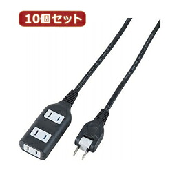YAZAWA 【10個仕掛ける】耐虎付水道栓3個口  Y02S3005BKX10【取り寄せ品取りやめる返品不可、銀行割引不可】