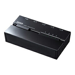 サンワサプライ 磁石付きUSB2.0手動切替器(4回路) SW-US24MG 【倉庫直送h】【突然終了欠品あり】