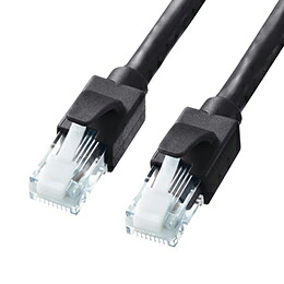 サンワサプライ カテゴリ6A LANケーブル KB-T6ATS-30BK 【倉庫直送h】【突然終了欠品あり】