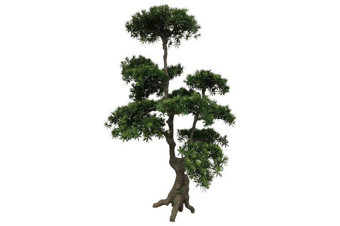 【直送品・大有りがたさ通貨価値 】草木室内装飾 AT-55-039 H1400 artificial bonsai