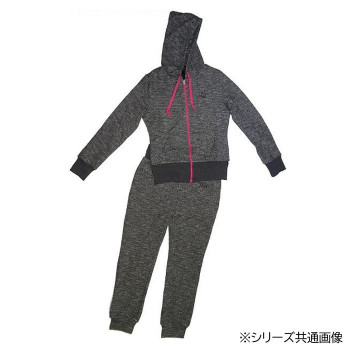 初回限定 カジュアルサウナスーツ 上下セット レディース LL ブラック