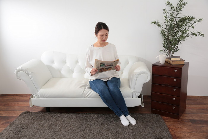 【直送品】全段カギ付きリビングチェスト 5段 ブラウン TIK-365 幅36×奥行き35×高さ65cm【ヘルシ価格】インテリア 収納 収納家具 タンス チェスト