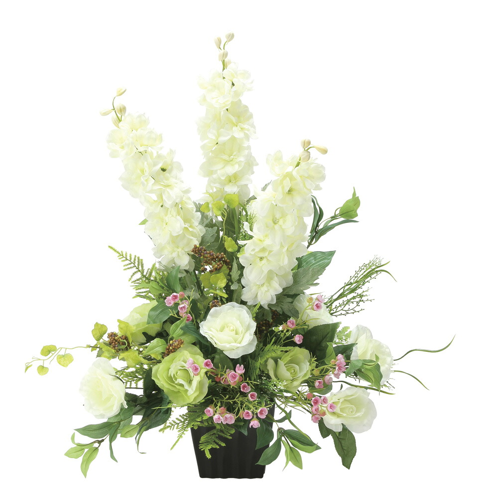 【直送品】ホワイトライン 2498A130 W53×D35×H62cm 光触媒人工植物 光の楽園 2024【割引不可品】インテリア 人工観葉植物 アートフラワー ギフト 贈り物 花|ヘルシー救急BOX