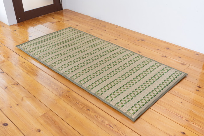 【直送品】夏時マットレス 阿蘇 87×180糎 国産い草100% 日本製【ヘルシ必要経費】室内装飾 寝具 敷き妙 マットレス い草 お睡眠時間 ごろ寝