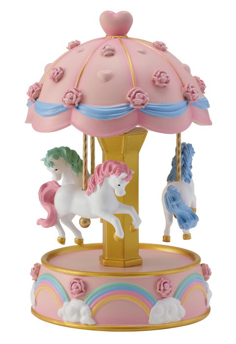 楽天市場】スワロフスキーオルゴール メリーゴーランド 【キラキラ小物